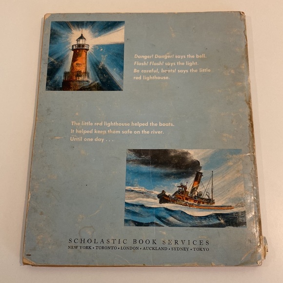 Vintage Book and Record Scholastic “The Little Red Lighthouse…” - Picture 5 of 10